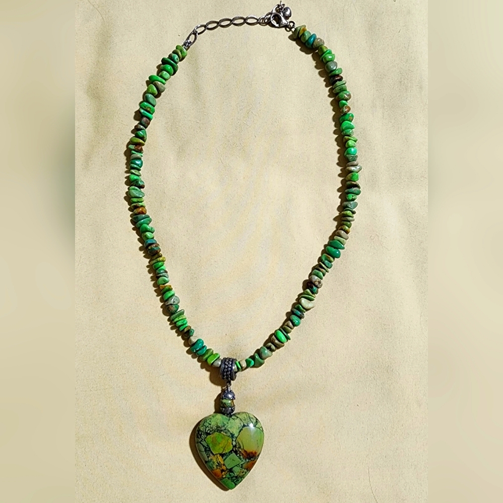 Jay King Mine Finds Green Turquoise necklace